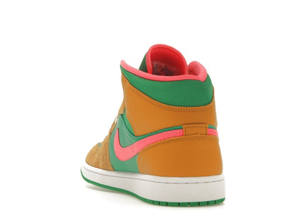 Jordan 1 Mid SE Wheat Watermelon