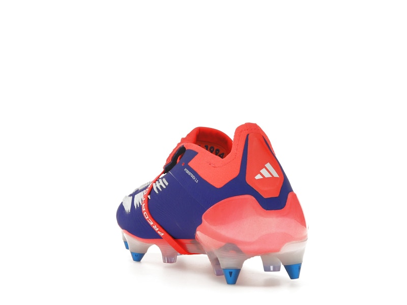 adidas Predator Elite Foldover Tongue SG Lucid Blue Cloud White Solar Red