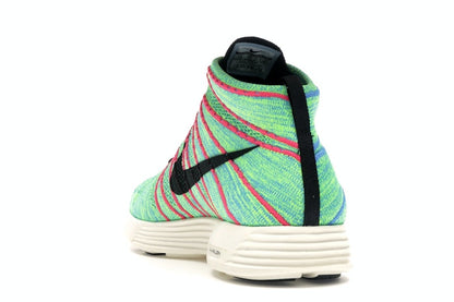 Nike Lunar Flyknit Chukka Blue Glow Volt