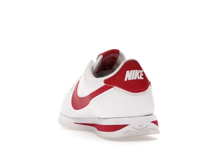 Nike Cortez Basic White Gym Red