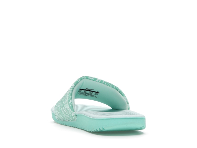 Nike Kawa Slide Print Emerald Rise (GS)