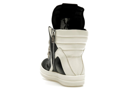 Rick Owens GeoBasket Oversized Eylet Black Milk