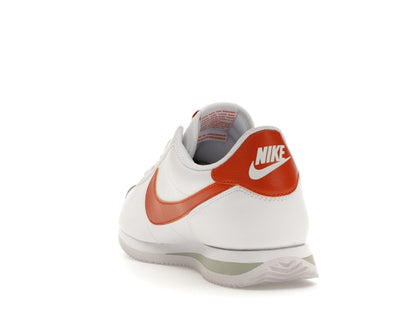 Nike Cortez White Campfire Orange