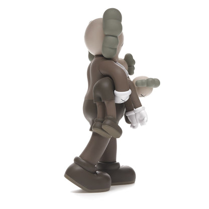KAWS Clean Slate Vinyl Figure Brown