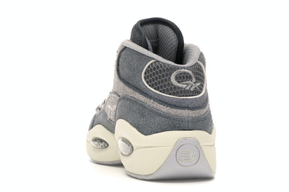 Reebok Question Mid Grey Suede