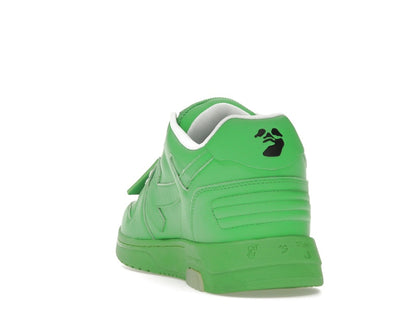 OFF-WHITE Out Of Office OOO Low Tops Green White