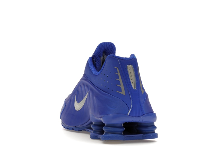 Nike Shox R4 Racer Blue Metallic Silver (Women's)
