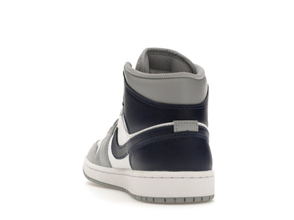 Jordan 1 Mid Wolf Grey Midnight Navy