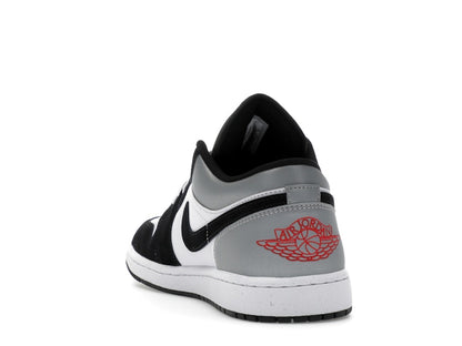 Jordan 1 Low SE White Fire Red Black Matte Silver