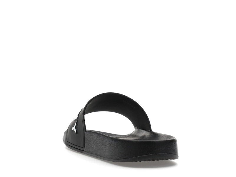 Givenchy Paris Flat Sandals Black White