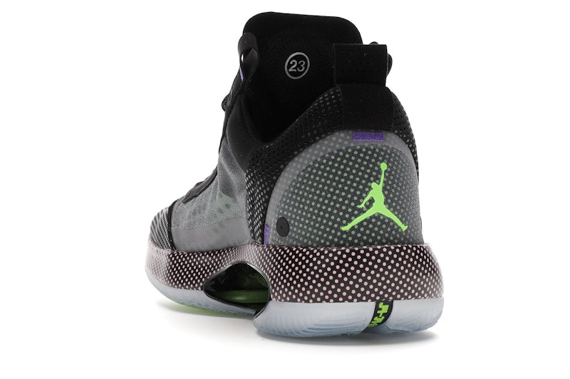 Jordan XXXIV Low Black Vapor Green Bleached Coral
