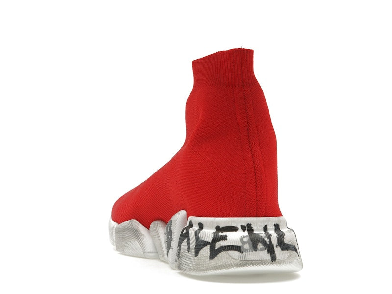 Balenciaga Speed 2.0 Graffiti Red White