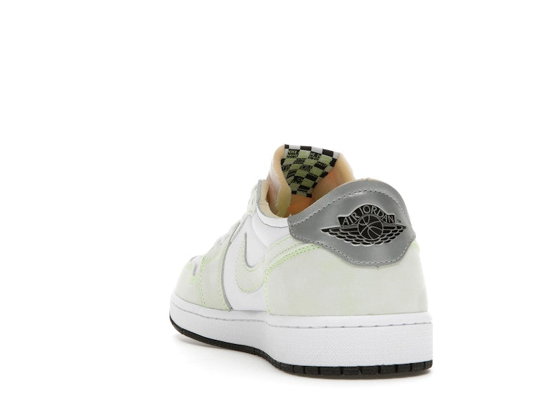 Jordan 1 Retro Low White Ghost Green Black