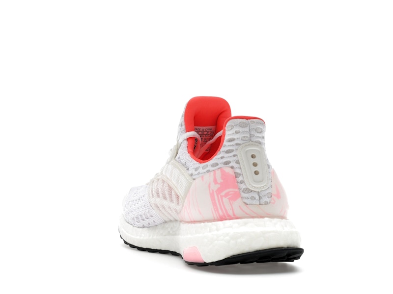 adidas Ultra Boost DNA Climacool Cloud White Beam Pink Solar Red