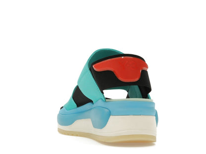 adidas Y-3 Hokori Sandal Black Mint Cyan