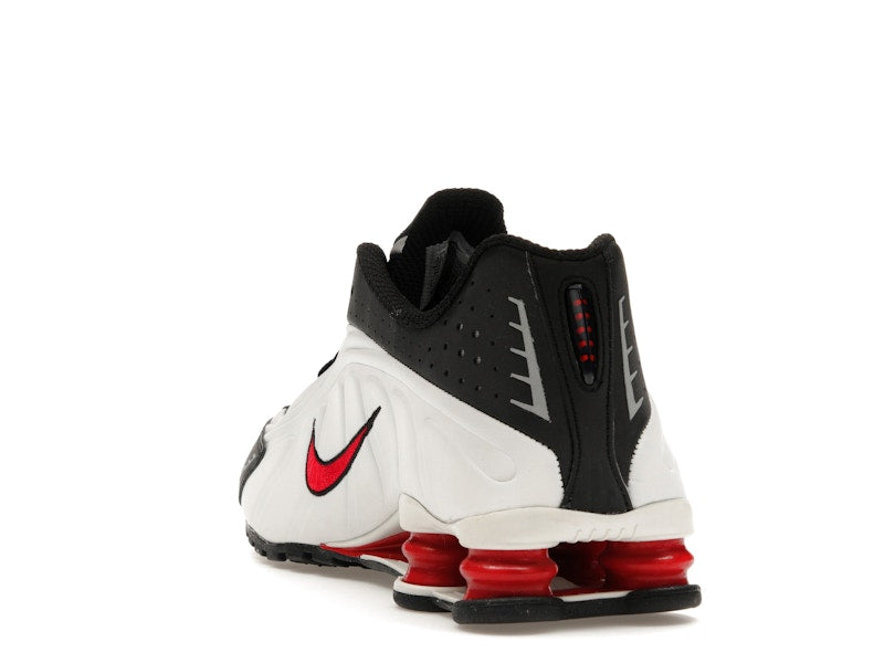 Nike Shox R4 Platinum Tint University Red Black