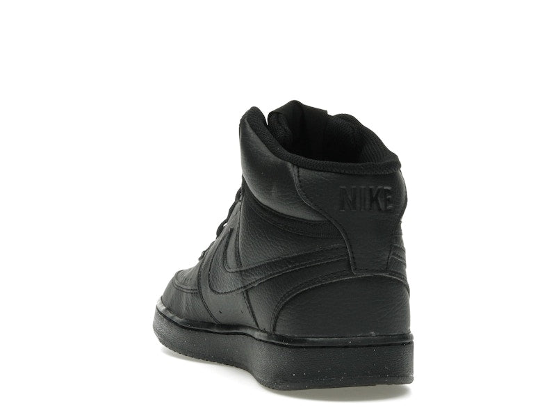 Nike Court Vision Mid Next Nature Triple Black
