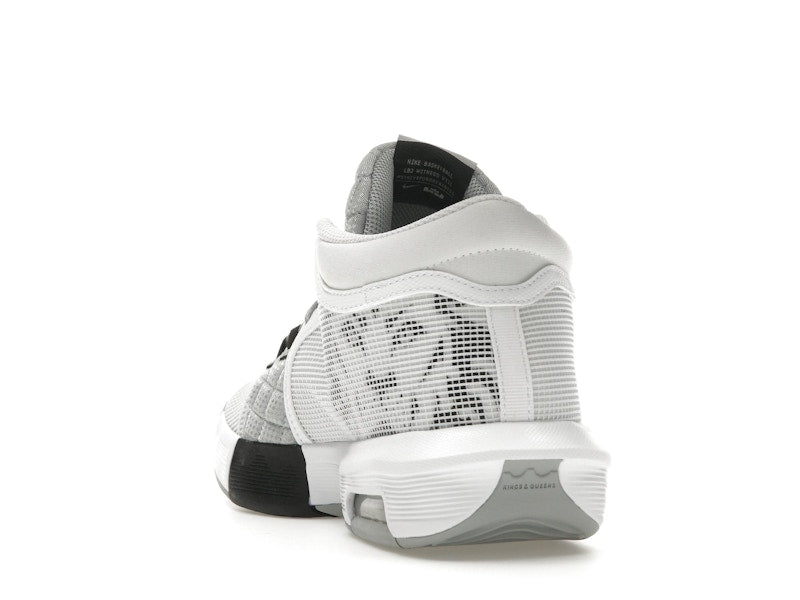 Nike LeBron Witness 8 White Light Smoke Grey