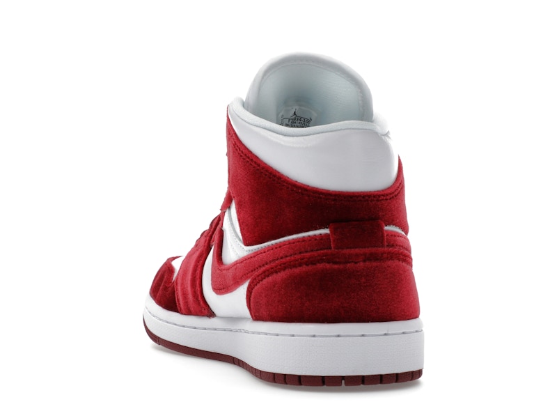 Jordan 1 Mid SE Red Velvet (Women's)