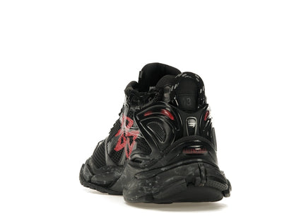 Balenciaga Runner Graffiti Black Red
