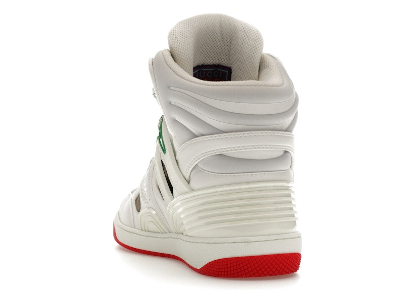 Gucci Basket White Demetra Red