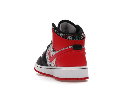 Jordan 1 Mid SE Ugly Christmas Sweater (GS)