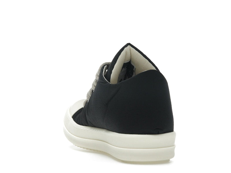Rick Owens DRKSHDW Hollywood Jumbo Lace Puffer Low Black Milk
