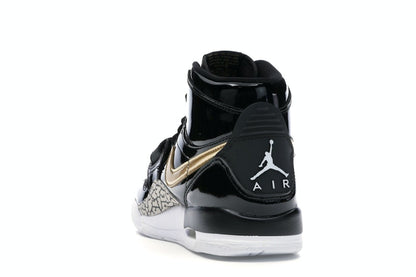 Jordan Legacy 312 Black Gold Patent (GS)