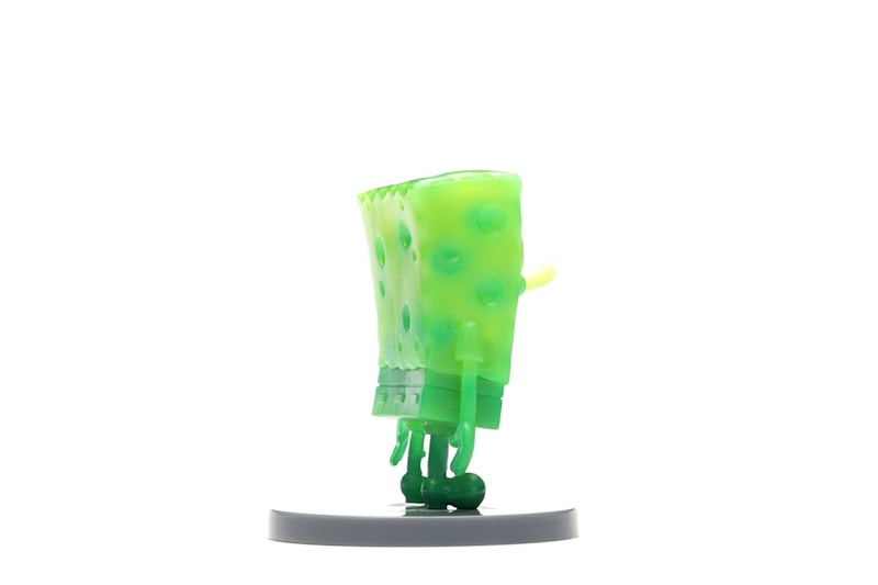 Jason Freeny x Nickelodeon Spongebob Hidden Dissectibles Spongebob Chase Figure Green