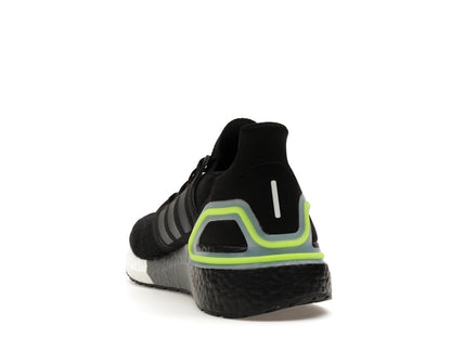 adidas Ultra Boost 20 Core Black Signal Green