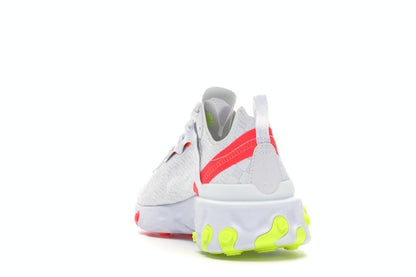 Nike React Element 55 White Crimson Volt