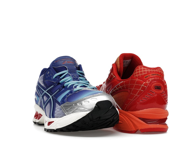 ASICS Gel-Nimbus 10.1 Kith Marvel vs. Capcom Iron Man vs. Mega Man Sealed Box (Comic Included)