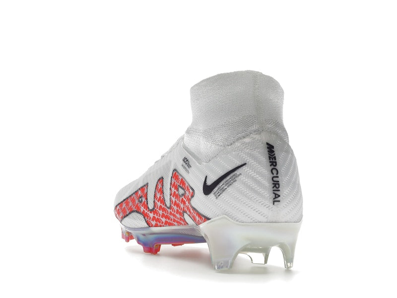Nike Zoom Mercurial Superfly 9 Elite FG White Bright Crimson