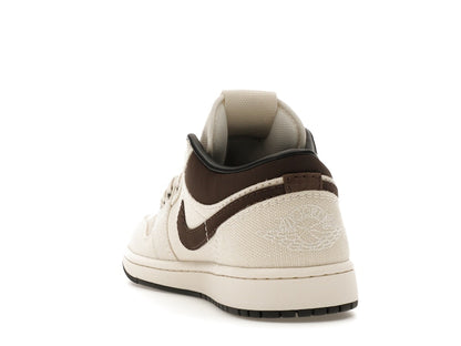 Jordan 1 Low Premium Pale Ivory Off Noir Baroque Brown