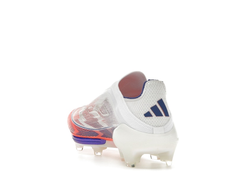 adidas F50+ Elite Laceless FG Cloud White Solar Red