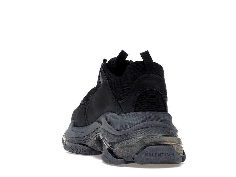Balenciaga Triple S Clear Sole Black