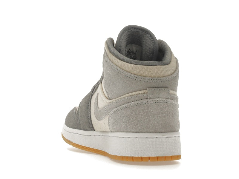 Jordan 1 Mid SE Coconut Milk Particle Grey (GS)