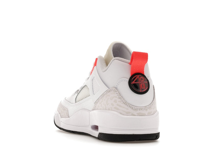 Jordan Spizike Low White Bright Crimson