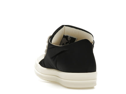 Rick Owens Jumbo Lace Recycled Puffer Low Black MilK