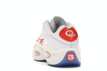 Reebok Question Low Patent Toe Orange