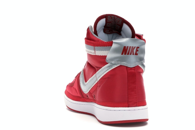 Nike Vandal High Supreme University Red Metallic Silver