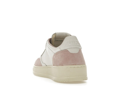 Autry Medalist Leather Low White Powder (Women's)