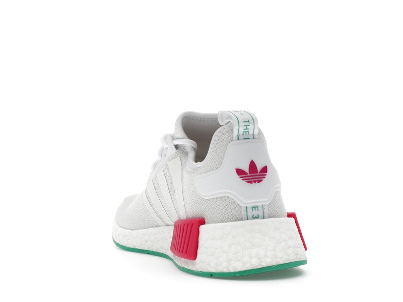 adidas NMD R1 White Magenta Green (Women's)