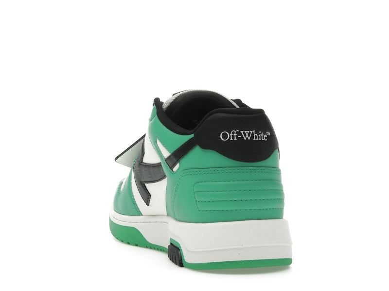 OFF-WHITE Out Of Office "OOO" Low Tops Green Black