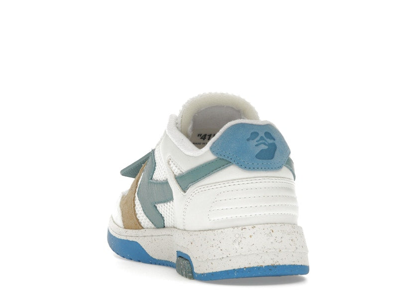 OFF-WHITE Out Of Office Low Slim White University Blue