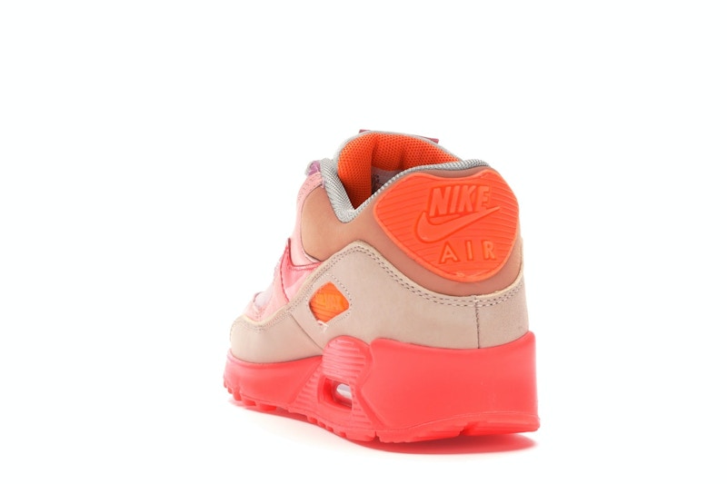 Nike Air Max 90 PRM Platinum Crimson/Bright Purple (Women's)