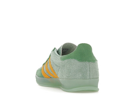 adidas Gazelle Indoor Hazy Green Crew Yellow (Women's)