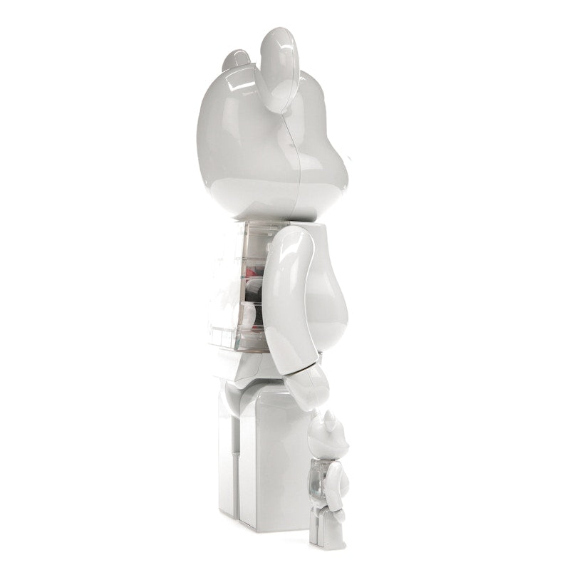 Bearbrick PiL 100% & 400% Set Chrome Ver.