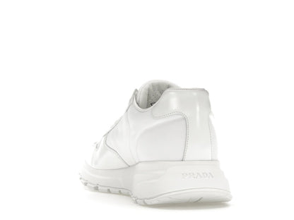 Prada PRAX 01 Sneakers Re-Nylon Brushed Leather White White