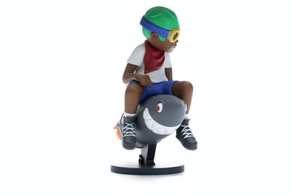Hebru Brantley x Billionaire Boys Club x Bait Beyond The Beyond Fly Boy Figure 9 Inches White/Multi